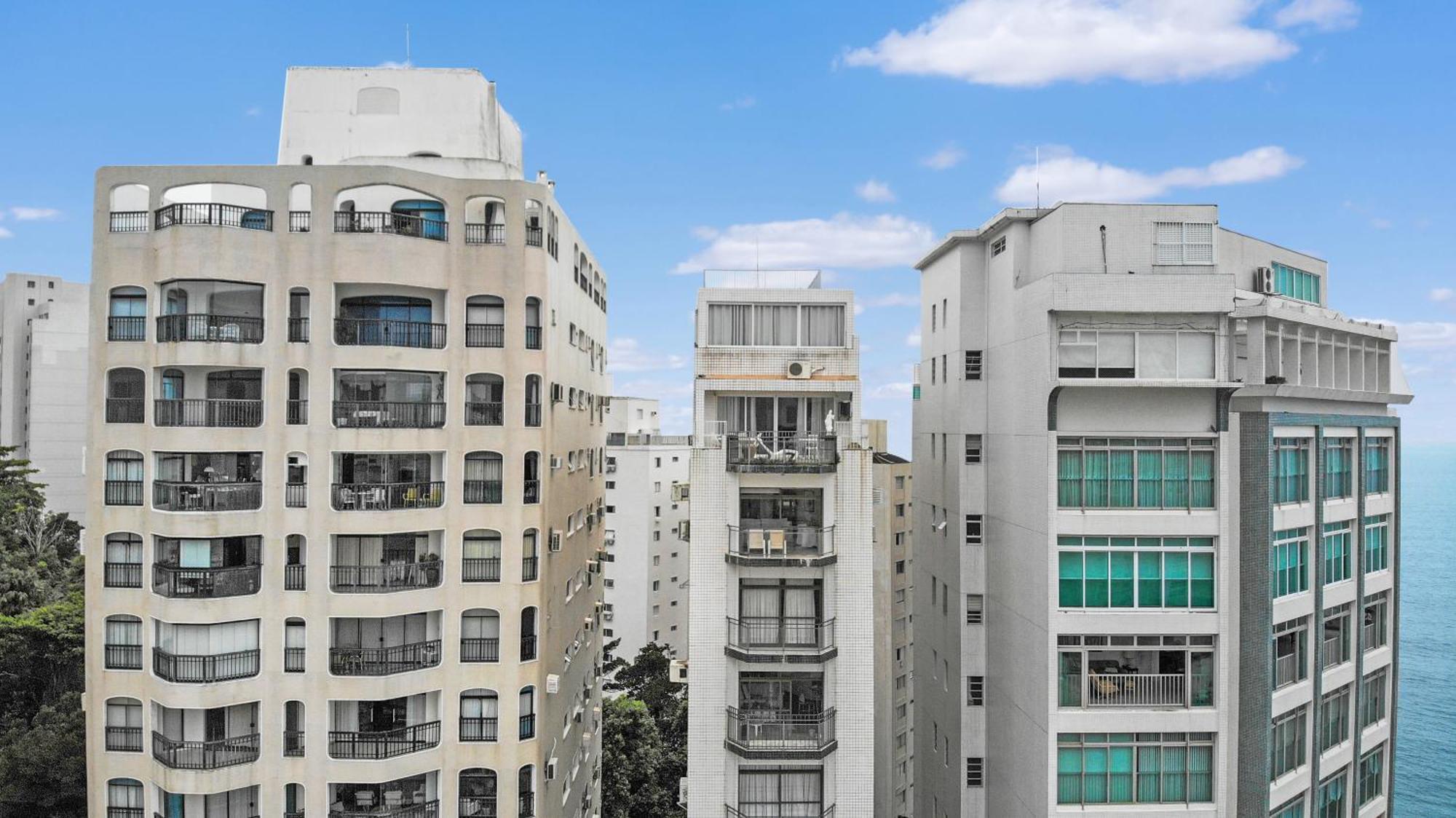 Vista Incrivel Beira-Mar Espacoso 4 Qts Ac Guarujá Exterior photo